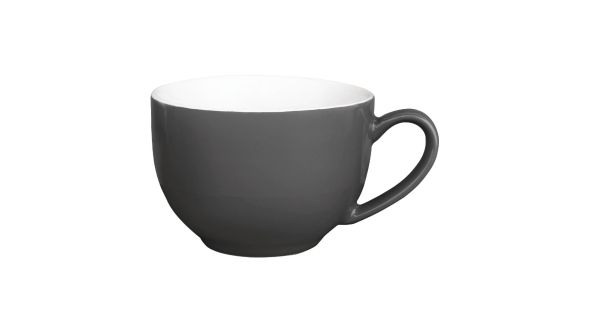 Olympia Cafe Cappuccino Cups Charcoal 340ml (12 Pack) GK078
