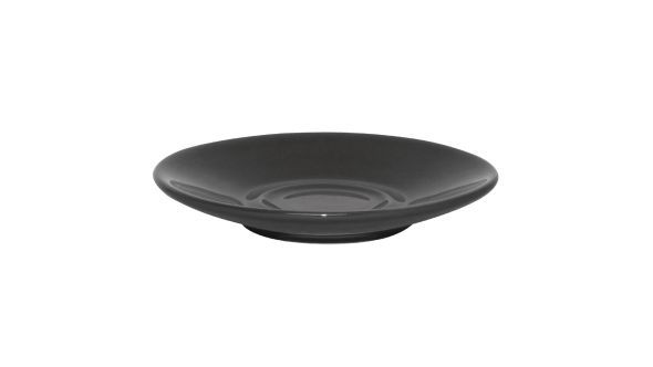 Olympia Cafe Espresso Saucers Charcoal 117mm (12 Pack) GK087