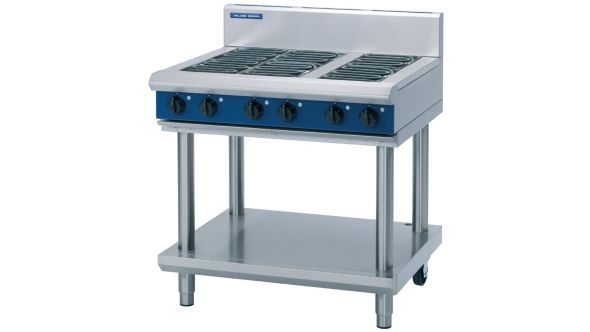 Blue Seal Evolution Cooktop 6 Element Electric on Stand 900mm E516D-LS