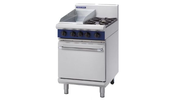 Blue Seal Evolution 2 Burner/Griddle Static Oven LPG 600mm G504C/L