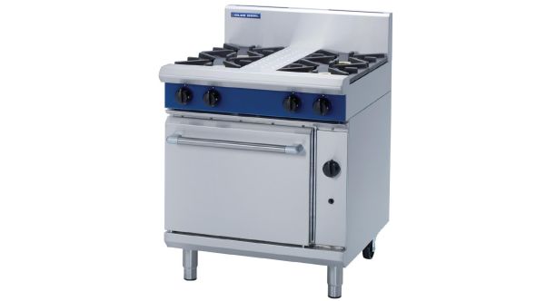 Blue Seal Evolution 4 Burner Static Oven LPG 750mm G505D/L
