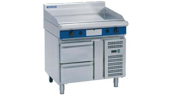 Blue Seal Evolution Griddle Refrigerated Base Nat Gas 900mm GP516-RB/N