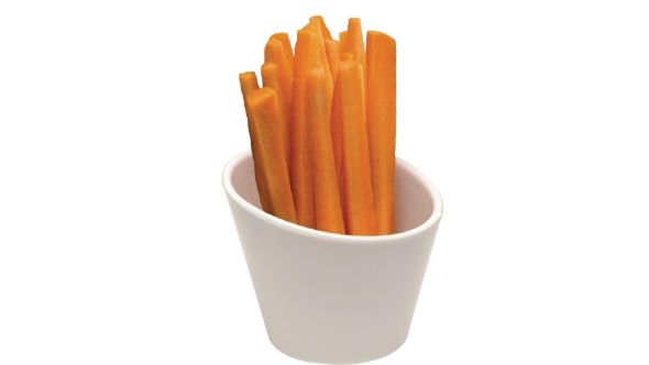 APS Casual Slanted Melamine Pot White 100mm 84215