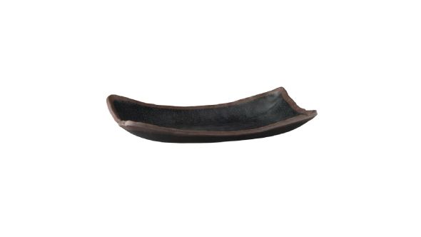 APS Marone Melamine Platter Black 265x165mm 84106