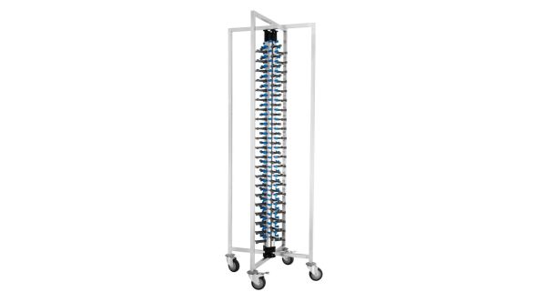 Vogue Mobile Plate Rack 84 Plates