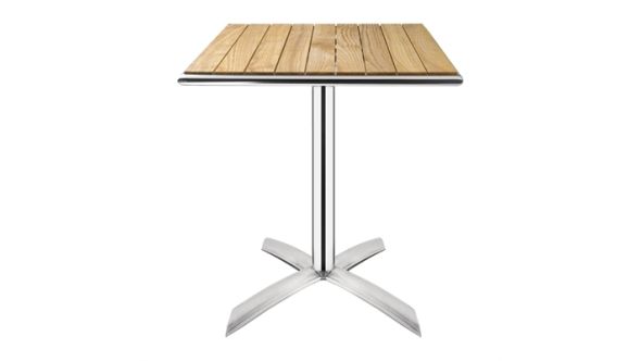Bolero Bolero Ash Flip Top Square Bistro Table 600mm GK991