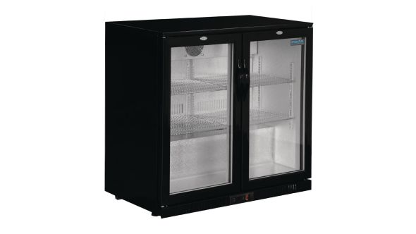 Polar G-Series Back Bar Cooler with Hinged Doors 208Ltr