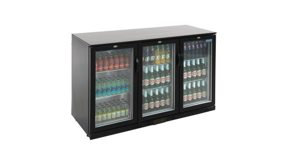 Polar G-Series Back Bar Cooler with Hinged Doors 330Ltr