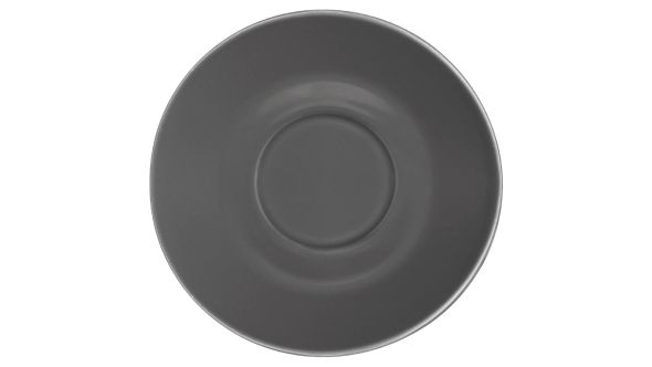 Olympia Cafe Saucers Charcoal 158mm (12 Pack) GL049
