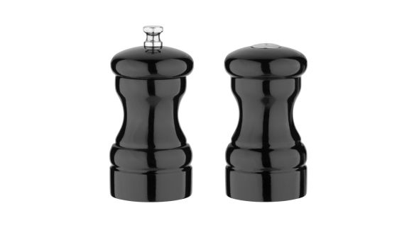 Olympia Salt and Pepper Set Black YLSP-1517PK-002