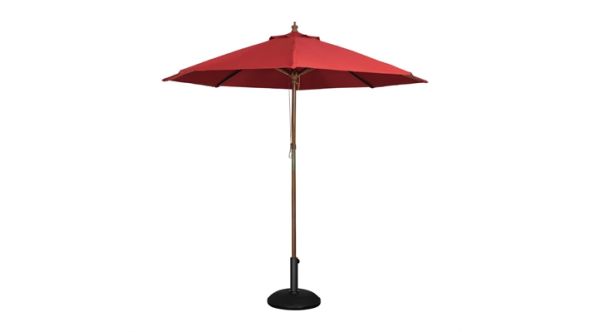 Bolero Bolero Round Parasol 3m Diameter Red GL305