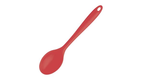 Vogue Silicone Cooking Spoon Red 27cm