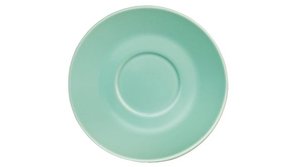 Olympia Cafe Espresso Saucers Aqua 158mm (12 Pack) GL464