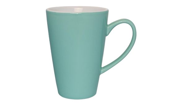 Olympia Cafe Latte Cups Aqua 340ml (12 Pack) GL489