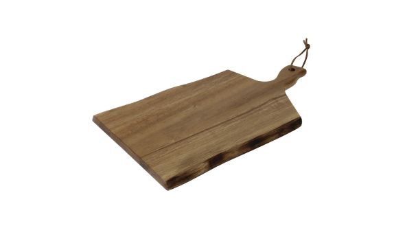 Olympia Acacia Wood Wavy Handled Wooden Board Small 305mm CB107238A