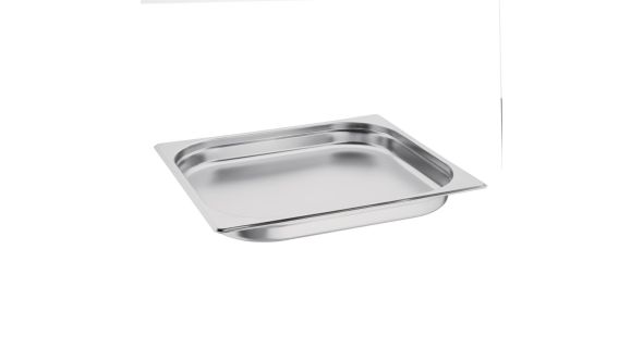 Vogue Stainless Steel Gastronorm 2/3 Tray 20mm