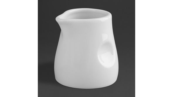 Olympia Whiteware Dimpled Milk Jugs 70ml (6 Pack) GM366