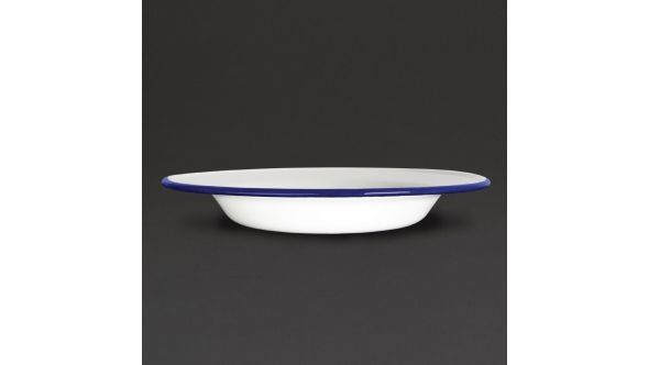 Olympia Enamel Soup Plates 245mm (6 Pack) JM-ESP24