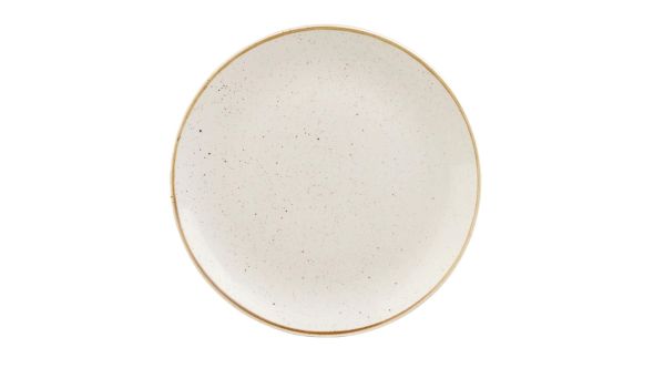 Churchill Stonecast Round Coupe Plates Barley White 295mm (12 Pack) SWHSEV111