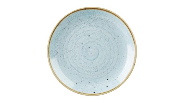 Churchill Stonecast Round Coupe Plates Duck Egg Blue 295mm (12 Pack) SDESEV111