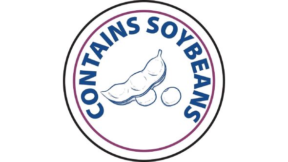 Vogue Food Allergen Label Soybean (1000 pack)