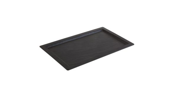 APS Slate Effect Melamine Tray with Rim GN 1/1 83981