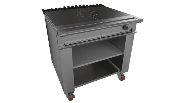 Falcon Chieftain Single Bullseye Solid Top with Castors LPG G1026BX