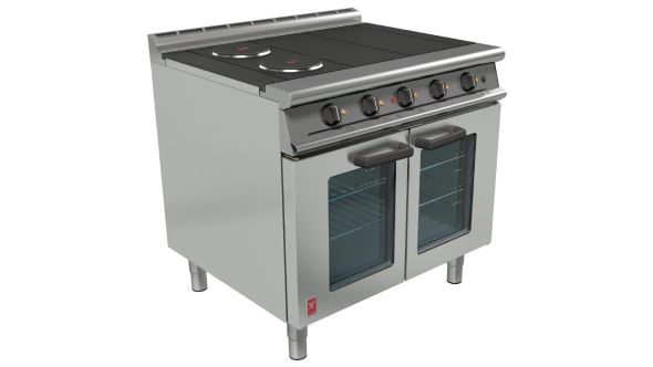 Falcon Dominator Plus 4 Hotplate Oven Range with Fan Assisted Oven E3101 OTC