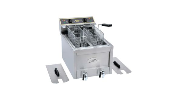 Roller Grill Countertop Electric Fryer RFE8D