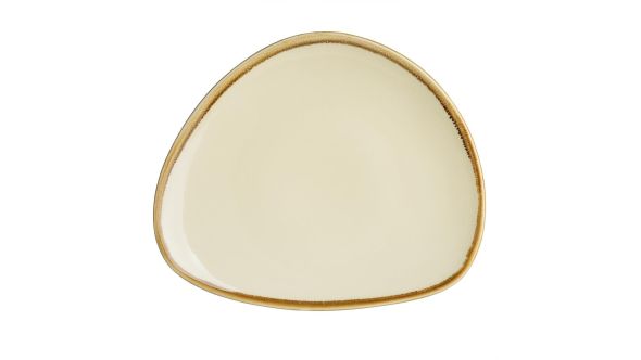 Olympia Kiln Triangular Plates Sandstone 230mm (6 Pack) GP326