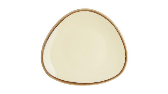 Olympia Kiln Triangular Plates Sandstone 280mm (4 Pack) GP327