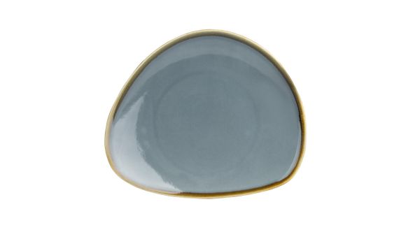 Olympia Kiln Triangular Side Plates Ocean 165mm (6 Pack) GP341