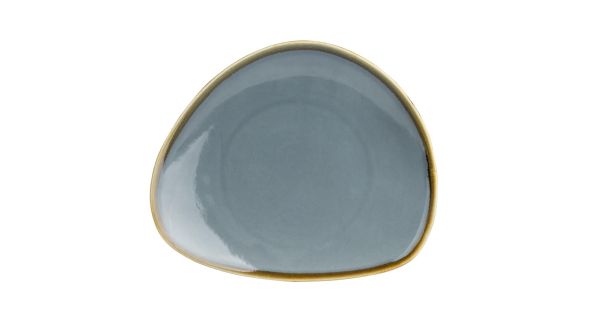 Olympia Kiln Triangular Side Plates Ocean 230mm (6 Pack) GP342