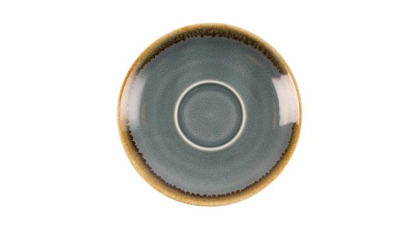Olympia Kiln Espresso Saucers Ocean 115mm (6 Pack) GP345