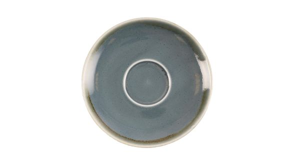Olympia Kiln Cappuccino Saucers Ocean 140mm (6 Pack) GP347