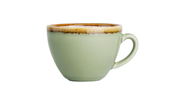 Olympia Kiln Cappuccino Cups Moss 230ml (6 Pack) GP478