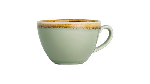 Olympia Kiln Cappuccino Cups Moss 340ml (6 Pack) GP480