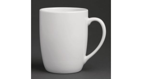 Royal Porcelain Classic White Mugs 250ml (12 Pack) P8026