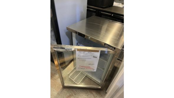 Blizzard HA250527630300 GRADED-02299 UCF140CR Single Hinged Glass Door Under Counter Freezer