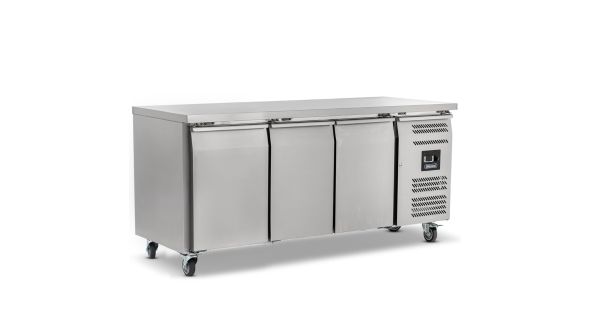 Blizzard HBC803 Triple Hinged Door Deep Counter Refrigerator
