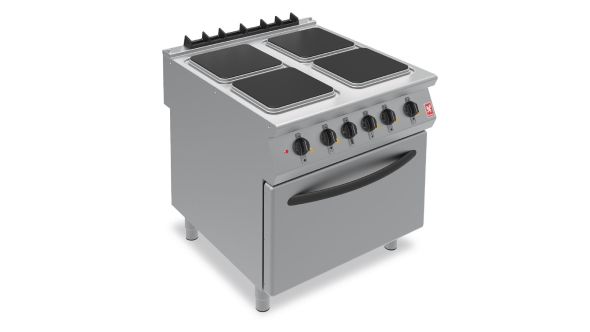 Falcon F900 Four Hotplate Electric Oven Range E9184