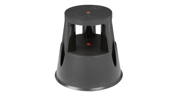 Vogue Kick Step Stool Black