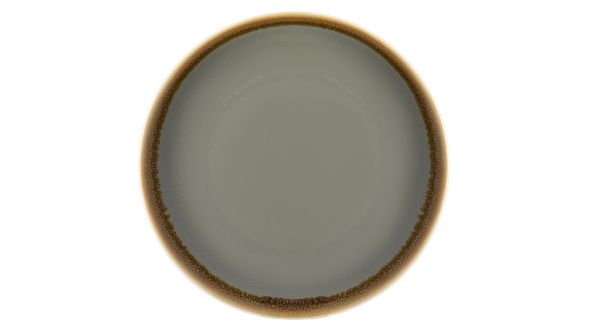Olympia Kiln Round Coupe Plates Smoke 230mm (6 Pack) HC387