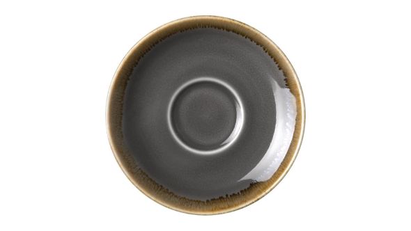 Olympia Kiln Espresso Saucers Smoke 115mm (6 Pack) HC389