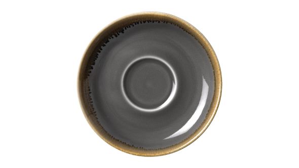Olympia Kiln Saucers Smoke 160mm (6 Pack) HC393