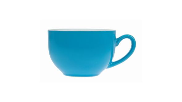 Olympia Cafe Cappuccino Cups Blue 340ml (12 Pack) HC404