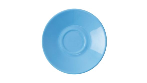 Olympia Cafe Espresso Saucers Blue 117mm (12 Pack) HC406