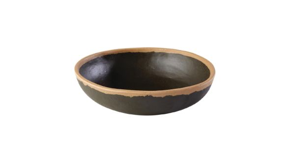APS Crocker Low Bowl 165mm Brown 84574