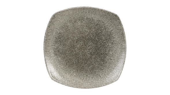 Churchill Studio Prints Raku Square Plates Quartz Black 215mm (12 Pack) RKBQSP9 1