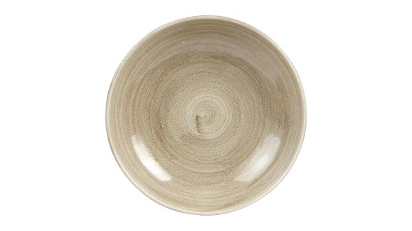 Churchill Stonecast Patina Antique Coupe Bowls Taupe 248mm (12 Pack) PAATEVB91